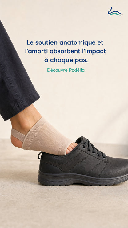 Chaussettes de soutien de la voûte plantaire